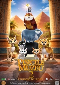 Poster Pisicile de la muzeu 2: Comoara din Egipt